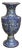 Mother of Pearl Wooden Vase 24” – Handmade Decor For Sale