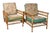 Wood Pr. Mid 20th Century Bamboo Lounge Chairs For Sale - Image 7 of 10