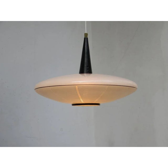UFO Ceiling Light from Doria Leuchten, 1950s For Sale - Image 4 of 18