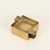 Gold Mid-Century Italian Stackable Brass Ashtray by Adnet, 1950s, Set of 4 For Sale - Image 8 of 14