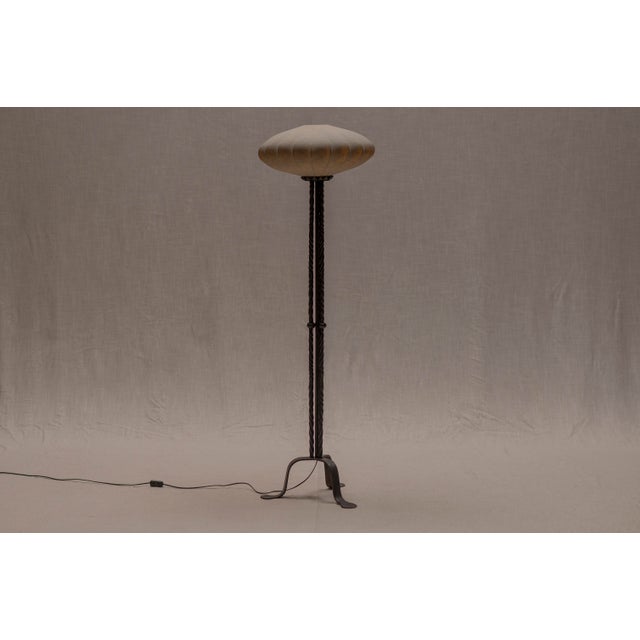 Mid-Century French Brutalist Floor Lamp, 1960s-1970s For Sale - Image 4 of 10