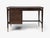 Mid-Century Modern John Widdicomb, American Modern, Tambour Writing Desk, Walnut, Brass, Usa, 1960s For Sale - Image 3 of 13