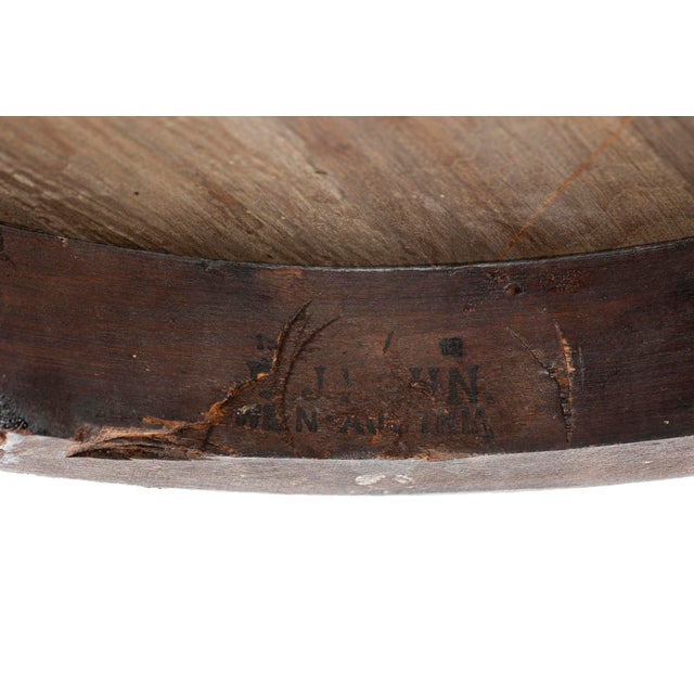 Fledermaus Table by Josef Hoffmann and Gustav Siegel for J. & J. Kohn, 1906 For Sale - Image 3 of 9