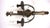 Antique Art Nouveau Empire Bronze Wall Lamps from Unbekannt, 1920s, Set of 2 For Sale - Image 4 of 11