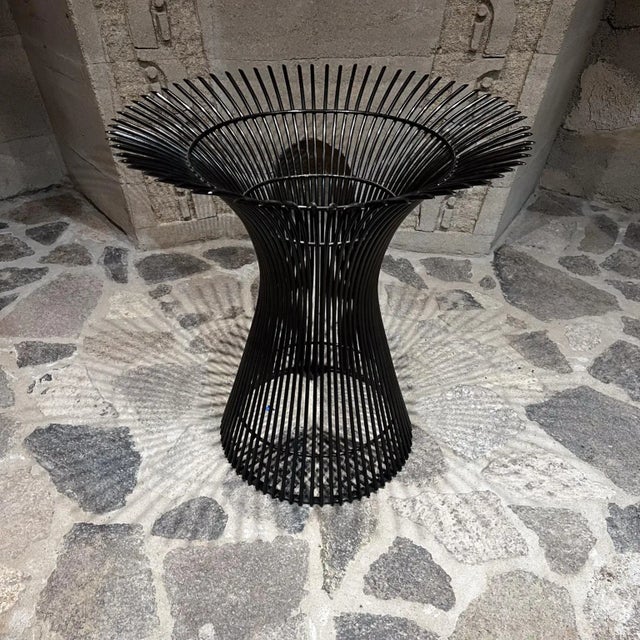 Metal 1960s Warren Platner Knoll Marble Dining Table Metallic Bronze For Sale - Image 7 of 7