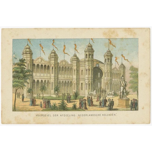 Views of Amsterdam and Dutch Colonies, 1883, Paper, Set of 18 For Sale - Image 17 of 18