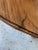 Vintage Bamboo Chinese Style Demi-Lune Center Table With Open Fretwork Design For Sale - Image 9 of 12