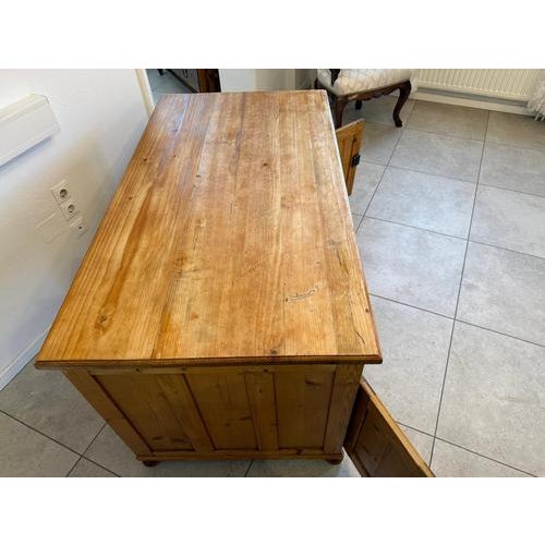 Art Nouveau Rustic Desk in Natural Wood, 1890s For Sale - Image 13 of 18