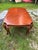 Vintage French Provincial Louis XV Solid Cherry Parquetry Extension Dining Table For Sale - Image 4 of 12