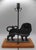 Victorian C. 1860s English Cast Iron Lion Mounted Lamp For Sale - Image 3 of 5