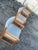 Wood Late 20th Century Danish Modern Oak Box Chairs on Sled Bases - Set of 6 For Sale - Image 7 of 12