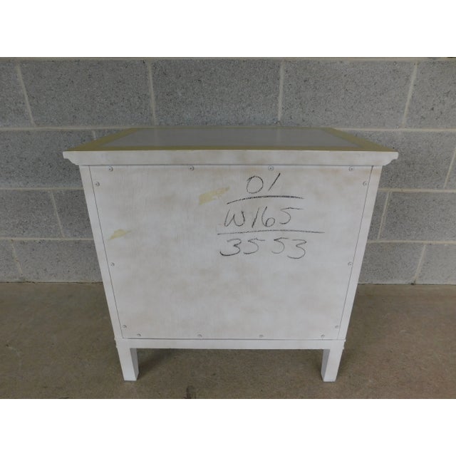 John Widdicomb Hollywood Regency Dorothy Draper Style Nightstand For Sale In Philadelphia - Image 6 of 14