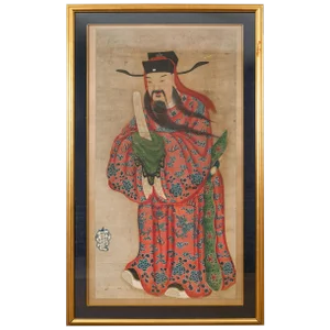 19th Century Painting of a Chinese Scholar