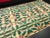 Textile Vintage Christmas Turkish Handmade Beige and Green Rug For Sale - Image 7 of 11