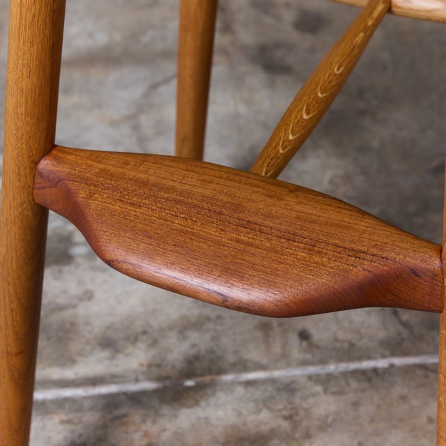 Set of Four Vilhelm Wohert Bar Stools for Stolefabriken Odense For Sale - Image 16 of 17