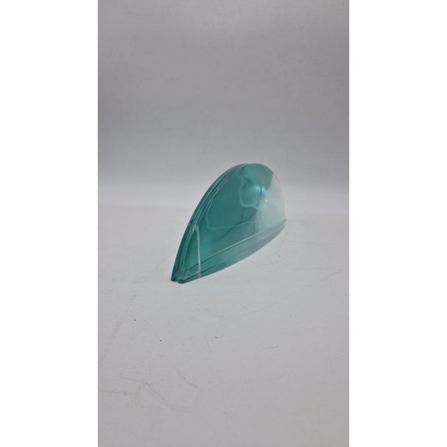 Vintage Photo Frame in Curved and Cut Glass from Fontana Arte, 1960s, in Very Good conditions. Designed 1960 to 1969 I...