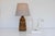A ceramic lamp, handmade by thomas anagrius for kvidinge keramik, sweden. This lamp is simple in the design, with...