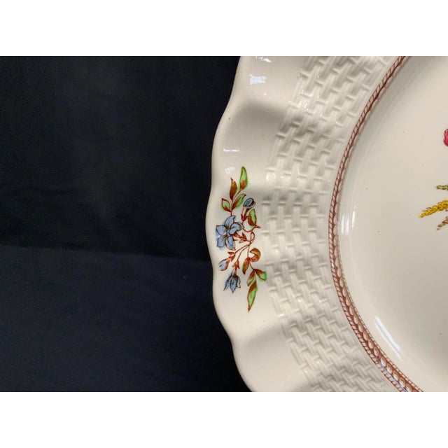 Mid-Century Spode "Rosalie" Serving Platter For Sale In New York - Image 6 of 12