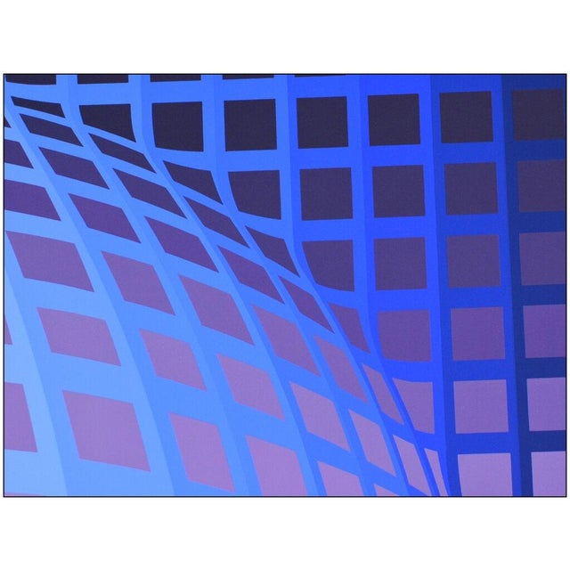 Op Art Mid 20th Century Vega Kela, Victor Vasarely For Sale - Image 3 of 6