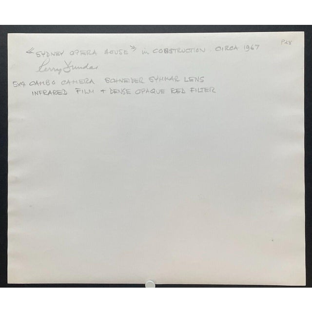 Original Kerry Dundas "sydney Opera House Under Construction" Australia Photo For Sale - Image 12 of 12