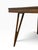 Vintage Mid-Century Modern Solid Oak Extendable Dining Table With 2 Leaves For Sale - Image 4 of 11