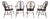English Windsor Style Dining Chairs, 1960, Set of 4 For Sale