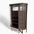 Edwardian Curved Glass Demi-Lune Display Cabinet, 20th Century For Sale - Image 12 of 16