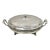 Early 20th Century Reed & Barton Victorian Silver Plated Round Lidded Twin Handle Serving Dish For Sale