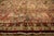 1900 - 1909 1900s Green Antique Intricate Floral Motifs Knotted Wool Persian Mashad Rug For Sale - Image 5 of 8