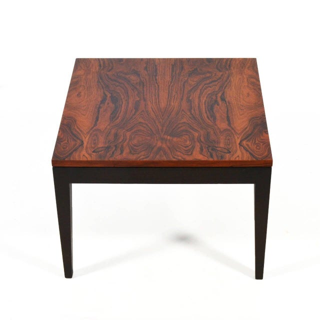 Mid-Century Modern Rosewood Side Table by Knoll For Sale - Image 3 of 10