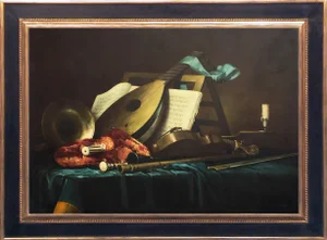 Salvatore Marinelli, Italian Still Life, 2010, Oil on Canvas, Framed