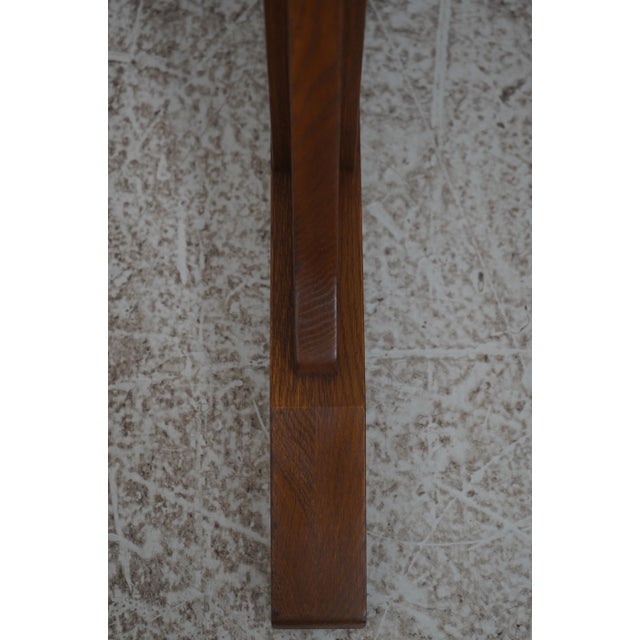 Wood Stickley Mission Oak Coat Rack Hall Tree For Sale - Image 7 of 9