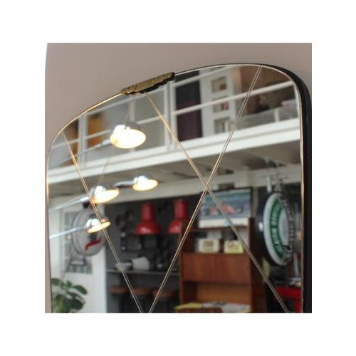Mid-Century Modern Mirror, 1950s For Sale - Image 6 of 8