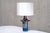 This striking generously sized table lamp was designed by Einar Johansen and produced by Søholm Stentøj in Denmark during...