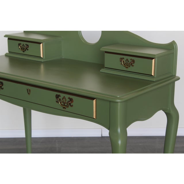 Vintage Style Green Writing Desk Chairish