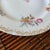 Ceramic Early 1900s Rosenthal Selb Bavaria for Ovington Bros Set of 6 Hand-Painted Floral Gold Rim Plates For Sale - Image 7 of 16