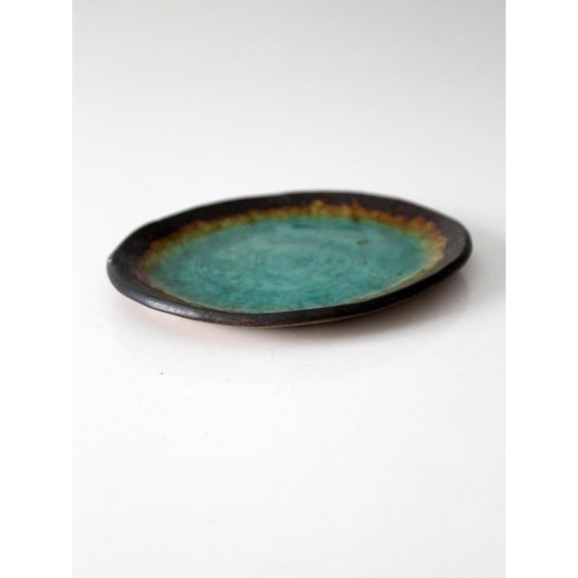 Vintage Studio Pottery Platter For Sale - Image 6 of 7