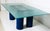 Blue Serenissimo Dining Table by Lella & Massimo Vignelli for Acerbis, 1980 For Sale - Image 8 of 10