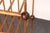 Brown Folk Art Whimsy Stick and Ball Spindle Shelf / Etagere For Sale - Image 8 of 14