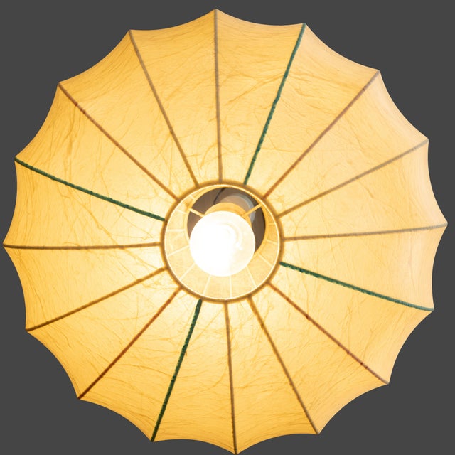 1970s Cocoon Pendant Lamp, 1960s For Sale - Image 5 of 10