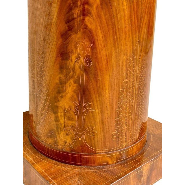 Charles X Mahogany Column For Sale - Image 5 of 11