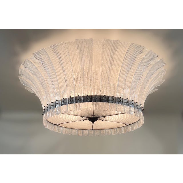 21st Century Duca Flush Mount by Fabio LTD For Sale - Image 6 of 7