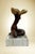 Bronze Sculpture Female on Acrylic Base For Sale - Image 4 of 11