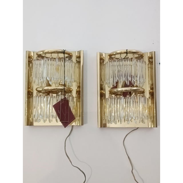Wall Lights from Lumica, 1970s, Set of 2 For Sale - Image 3 of 15