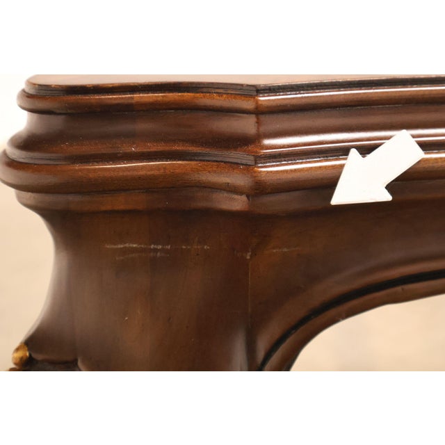 Karges French Louis XV Style Walnut Expandable Dining Table For Sale - Image 16 of 18