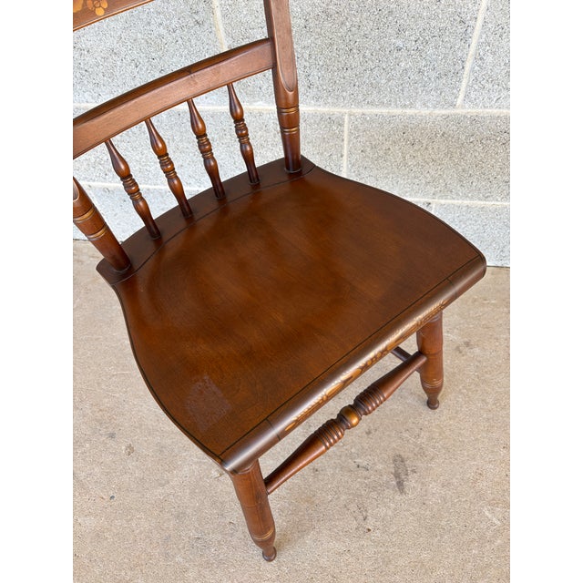 (A) Hitchcock Riverton Harvest Maple Inn Chair For Sale In Philadelphia - Image 6 of 10
