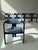 Pamplona Dining Chairs and Table in Petrol Leather by Augusto Savini for Pozzi, Italy, 1970, Set of 7 For Sale - Image 9 of 18