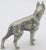 Vintage Italian Handmade Genuine Silver Detailed Boxer Dog Large and Heavy Rare Solid Figurine For Sale - Image 6 of 11