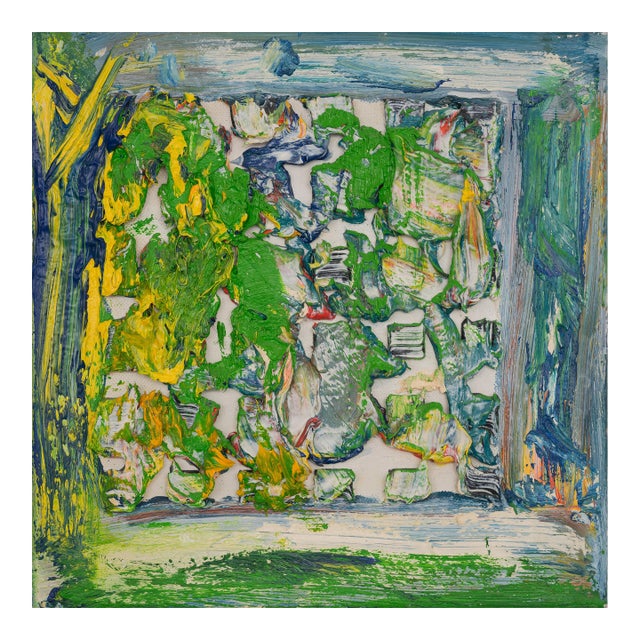 Contemporary Abstract Oil on Canvas Painting "Untitled 21311" by Martín Reyna For Sale