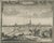 van der Aa, Groningen Across the Fields — Dutch City View, 1710s, Engraving For Sale - Image 4 of 11